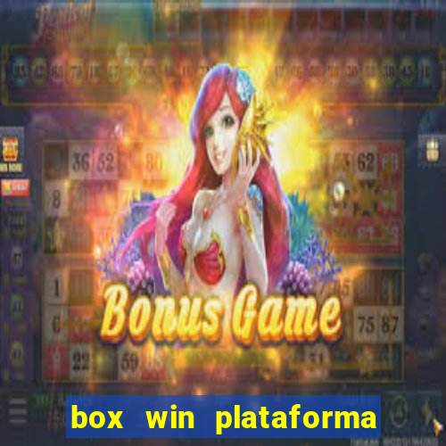 box win plataforma de jogos